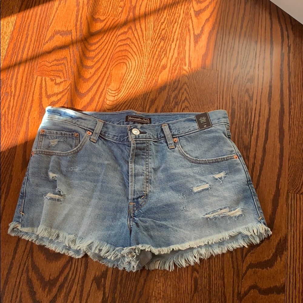Abercrombie and Fitch denim jean shorts